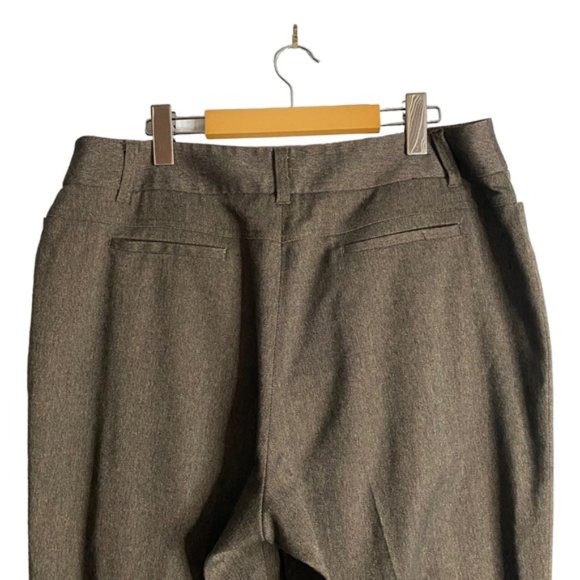 Haggar Women's Tan Rayon Blend Straight Leg Pants - Picture 7 of 8